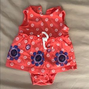 Baby Girls Skirted Onesie